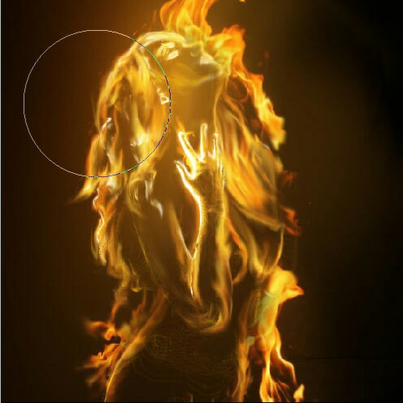 Женщина огонь. Огненная женщина. Пламя в душе. Горящие волосы.